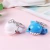 Accessories Backpack Pendant Resin Car Key Ring Dolphin Blue Whale Keychain Bag Pendant Keys Holder
