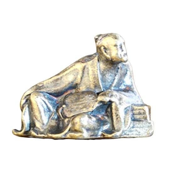 Мини-фигурки Yousheng, статуэтка из ретро-сплава, миниатюрные фигурки, настольная микроландшафтная статуэтка, украшение для стола, альпинария, цветочного горшка