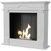 Portal Bioethanol Fireplace DECEMBER TÜV White Self Assembly