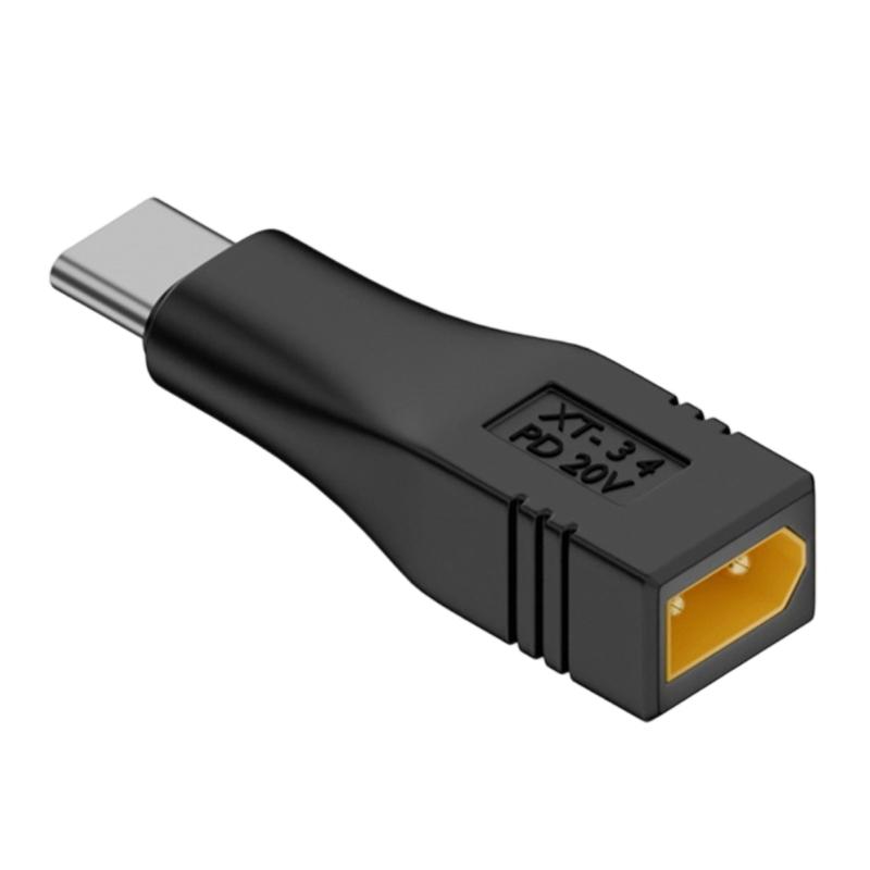 Высокоэффективный адаптер быстрой зарядки XT30 / XT60 / Type C (папа-мама) для быстрой зарядки дронов и электроники