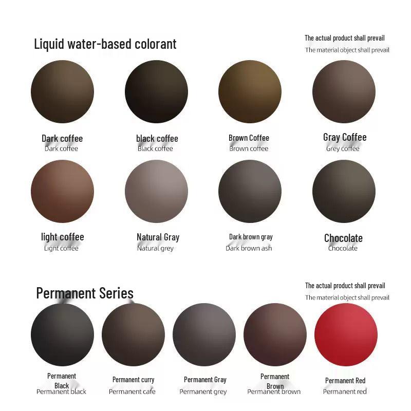 Beauty M Color VV Чернила для татуажа бровей и губ - Жидкие водостойкие косметические