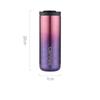 Creative Double Wall Thermal Mug with Lid Stainless Steel Portable Coffee Milk Cup Travel Tea Tumbler Office Water Cup Drinkware