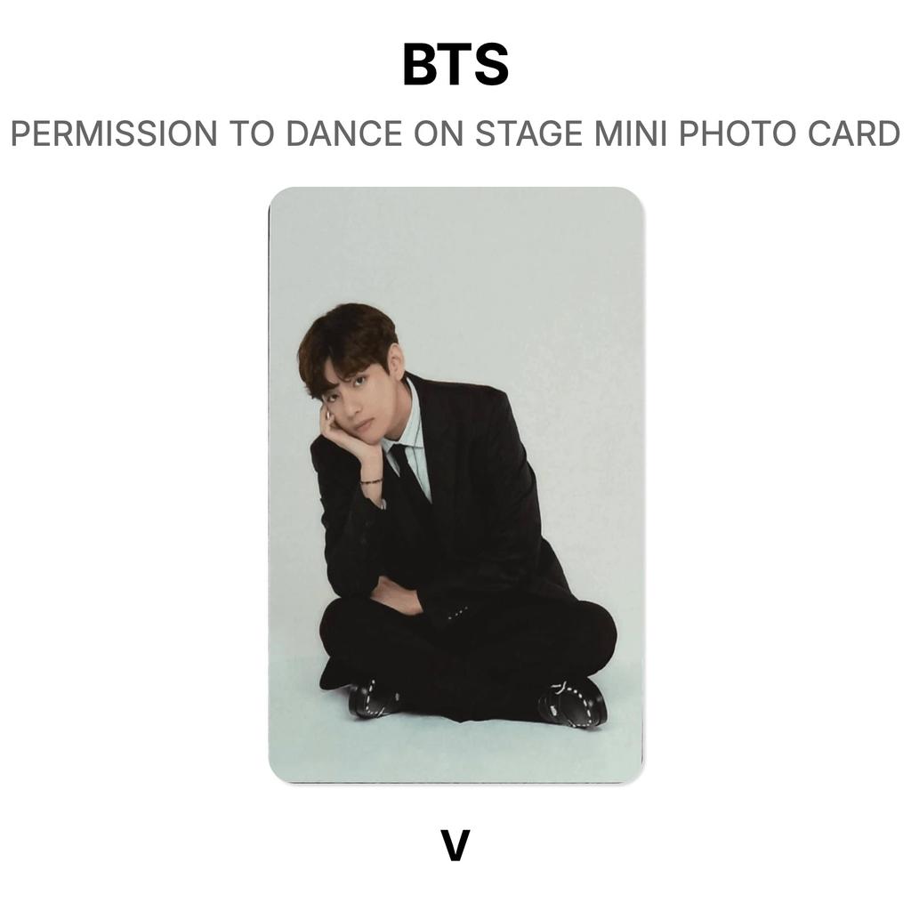 BTS РАЗРЕШЕНИЕ ТАНЦЕВАТЬ НА СЦЕНЕ МИНИ ФОТОКАРТОЧКА Официальная фотокарточка