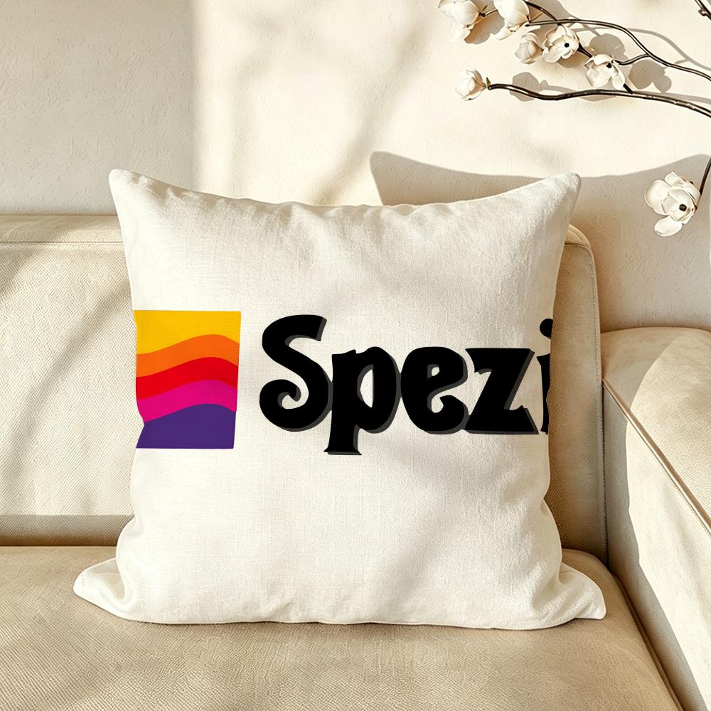 Logo PPaulanerSSpezi Cushion Cover Pillow Case Antidustmite Pillowcase Silky Short Plush Sofa Cushion Cover hot