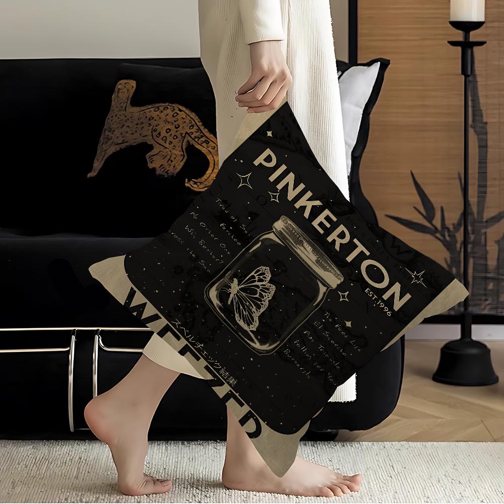 Weezer Музыкальная Группа Подушка Чехол для Подушки Наволочка Гостиная Диван Домашний Декор Индивидуальный