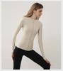 Women's Quick-Dry High-Elastane Stand-Up Collar Sports Jacket - Slim Fit Yoga and Running Top
