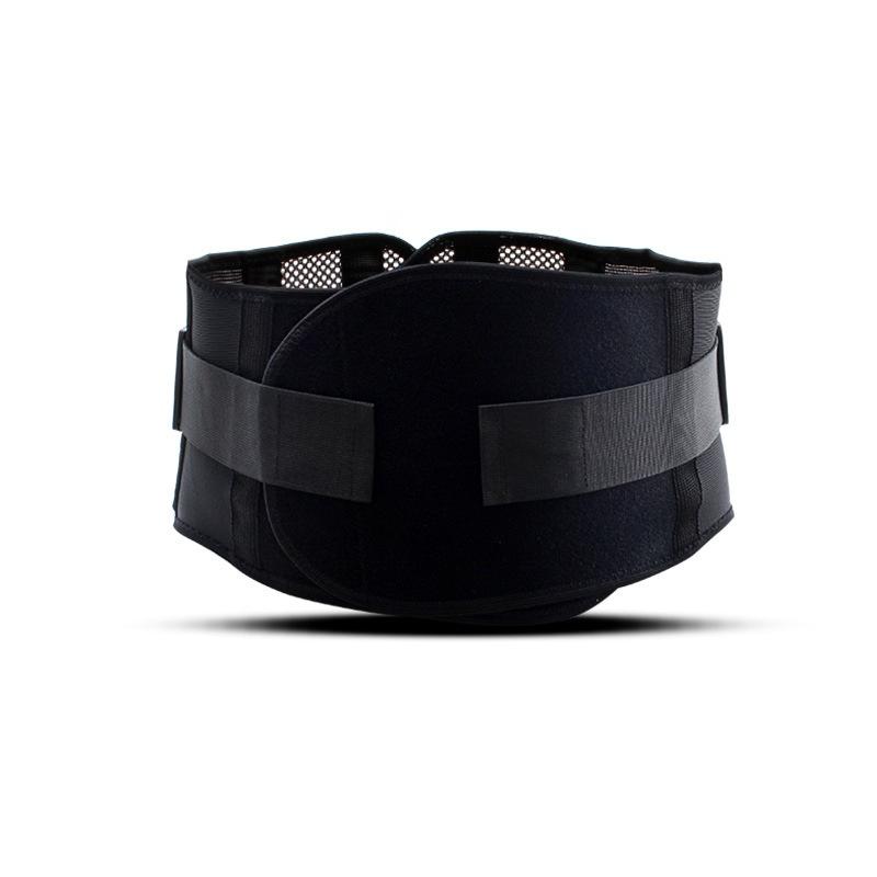 Custom Logo Nylon Adjustable Belt Lumbar Support Abdominal Back Support Durable Comfortable Soft Magnetic Therapy Unisex Waist