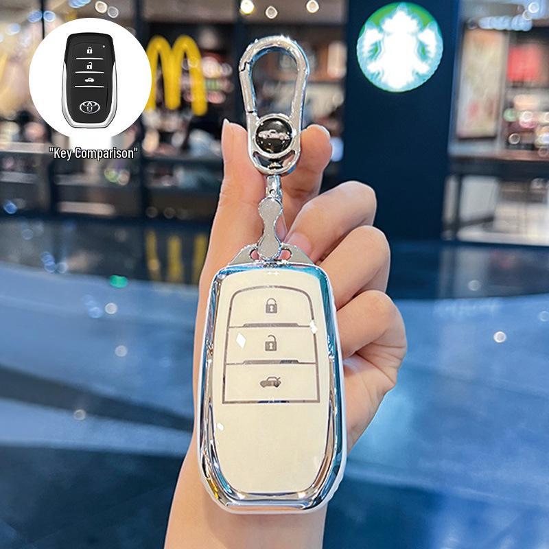 Чехол для ключа Toyota, совместимый с Corolla, Camry, Levin, RAV4, Venza, Avalon и Fenglanda