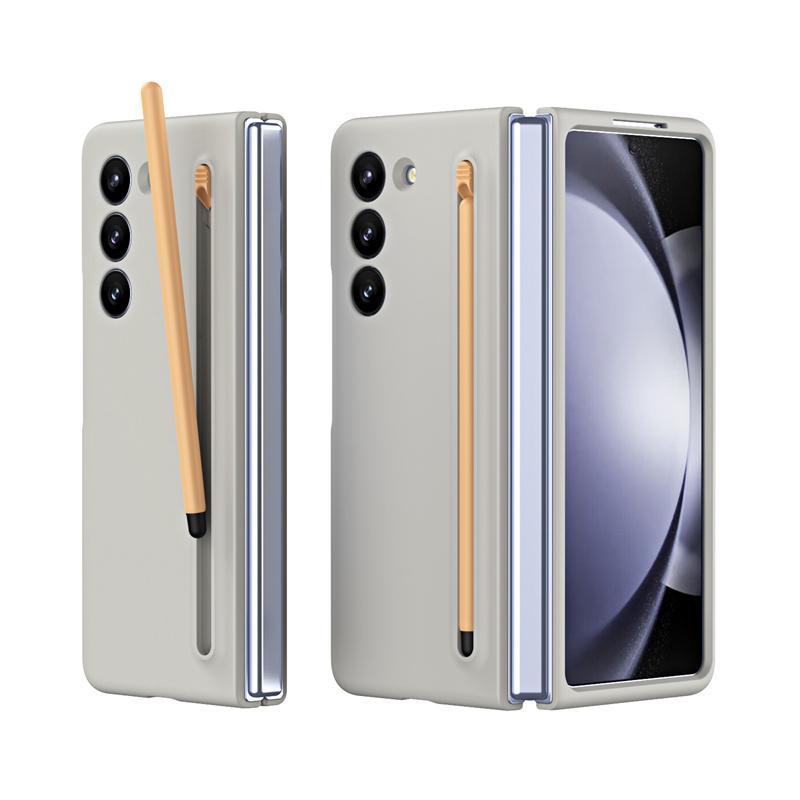 For Samsung Galaxy Z Fold 8 Ultra / 7 6 5 4 3 360 Full Screen Protector Tempered Film Hard PC Folding Cover With Stylus Pen Case