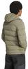 Куртка Adidas Helionic Hooded Down Jacket оливковые пласты