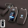 Metal Leather Car Key Cover Case Shell keyless Bag For BMW 5 7 Series G11 G12 G30 G05 G07 X3 X4 X5 X7 G31 G32 I8 I12 I15 G01 G02 TS2