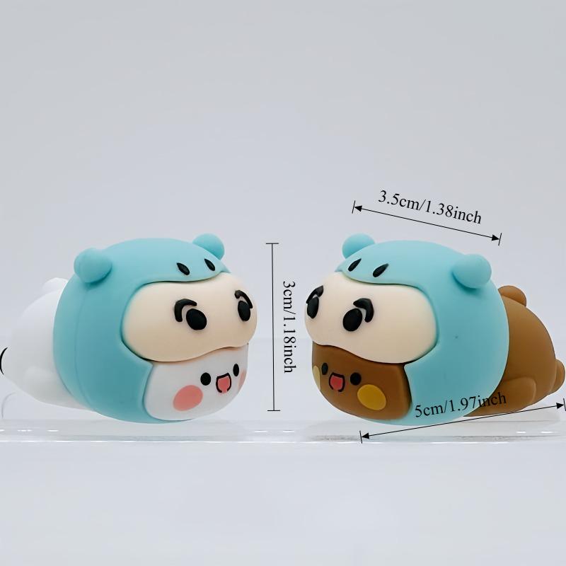 Кавайная фигурка игрушка Bubu Dudu ACG Милая фигурка панды Dudu Игрушка Аниме аксессуары Милая кукла-медведь Декор для дома Рождественский подарок