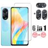 6IN1 [3 + 3] 3 шт. HD прозрачные защитные пленки из закаленного стекла + 3 шт. пленка для объектива камеры для OPPO A18 A38 A58 A78 A98 5G 4G A79