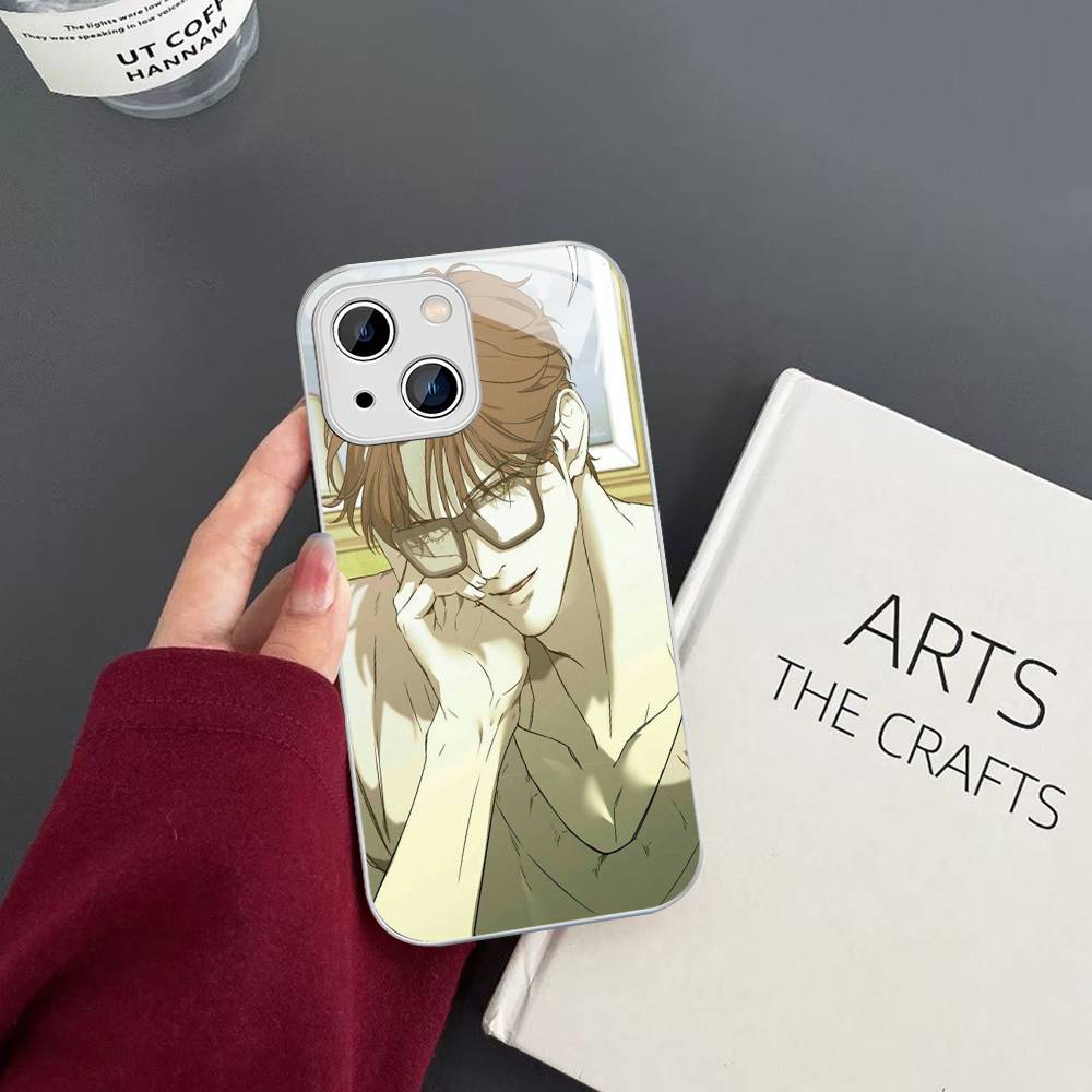 Nerd Project bl Anime For iPhone 14 13 12 Mini 11 Pro XS Max X XR 14 Plus Tempered Glass Cover