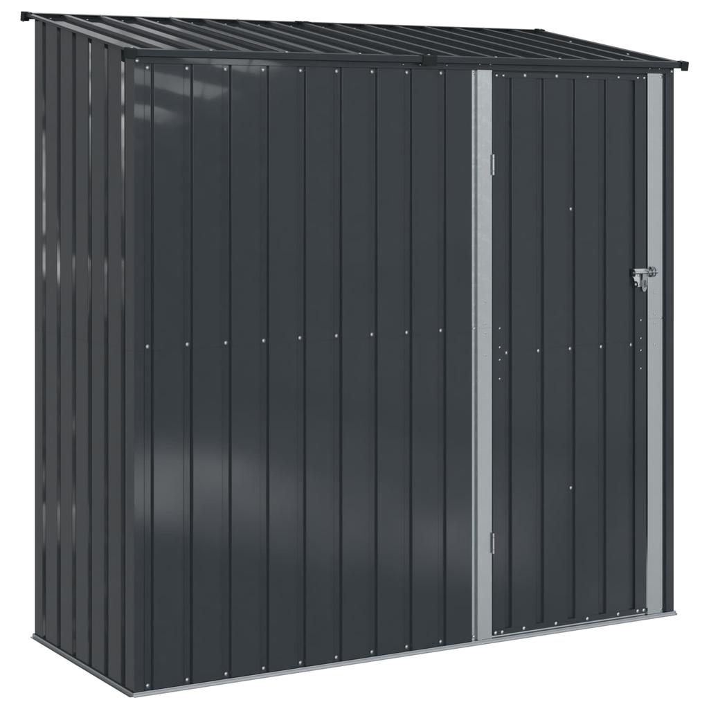 Garden Shed Anthracite 203 x 85.5 x 200 cm Metal