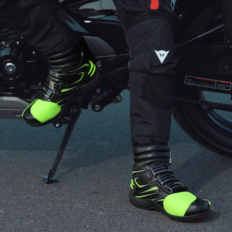 Hot Sale Motorcycle Boots Botas Moto Microfiber Leather Motocross Off-Road Racing Boots Motorbike Riding Shoes Men Moto Boots