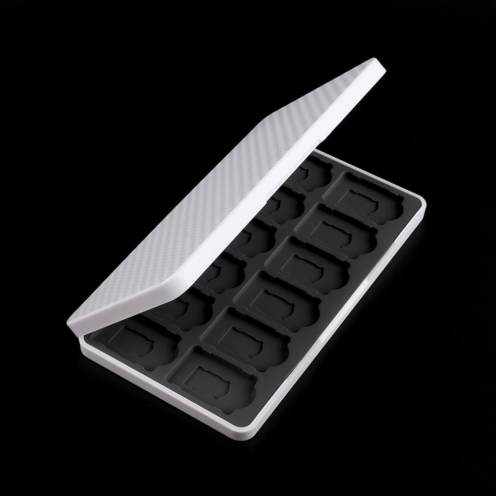 VAORLO Новые аксессуары для Nintendo Switch, чехол для игровых карт, 24 в 1, переключатель/Lite, многоцветный ящик для хранения игровых карт с клетчатым узором