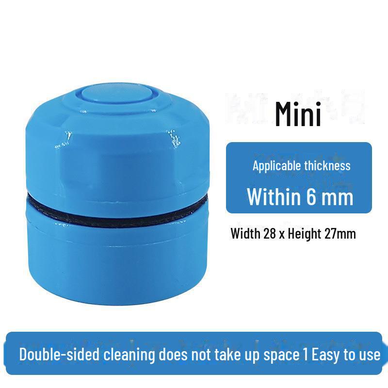 Mini Magnetic Fish Tank Brush - Double-Sided Algae and Moss Cleaning Tool for Aquariums