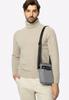 Wittchen Men's Classic Gray Messenger Bag, Gray Polyester