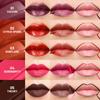 1 шт. отшелушивающий блеск для губ, долговечный водостойкий отрывной блеск для губ, красно-коричневый контур, натуральный матовый оттенок для губ, женская косметика