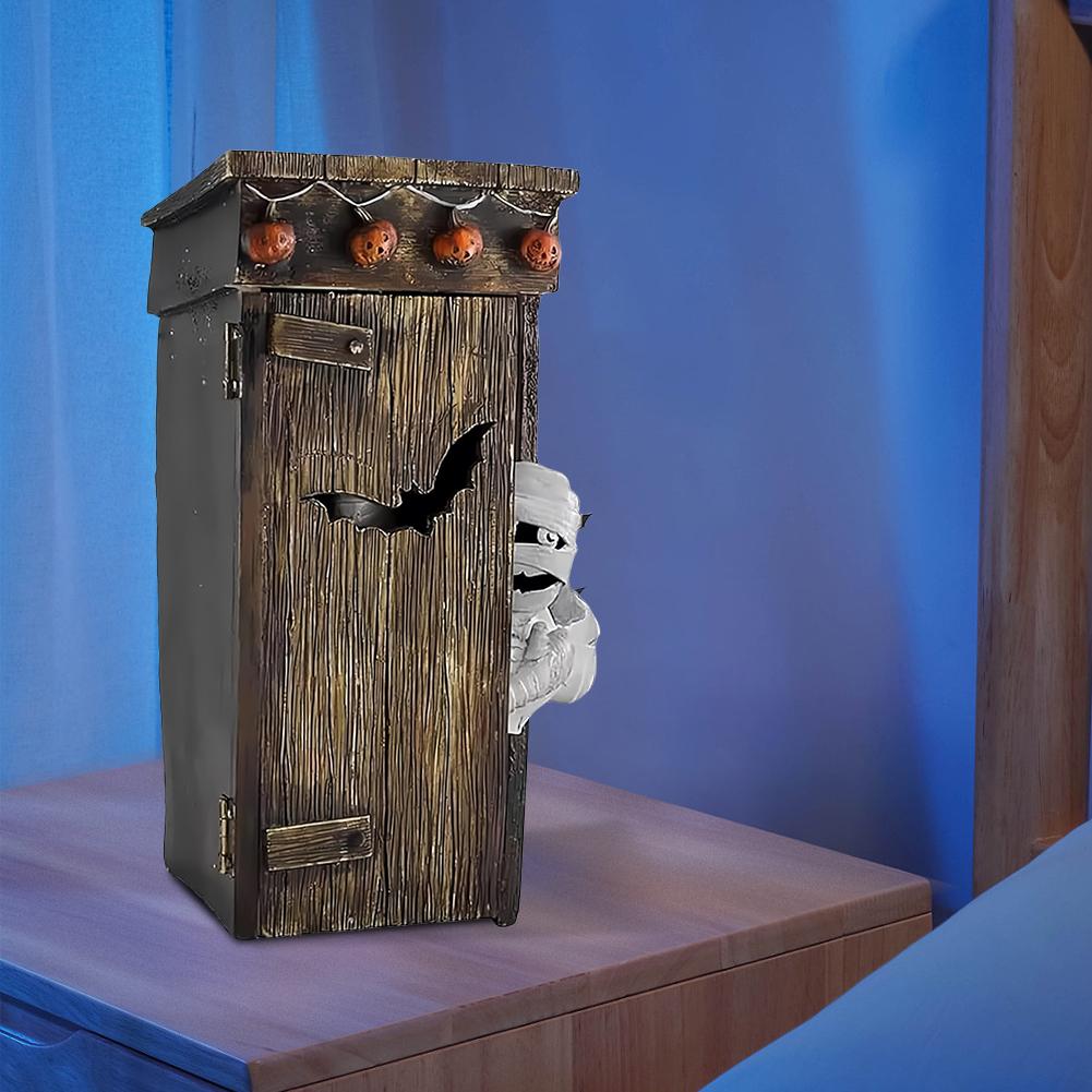 Декор для мумии Забавная игрушка для мумии для хеллоуина Декор для мумии для хеллоуина Анимированные украшения для хеллоуина для стола Дом