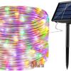 Waterproof Solar LED Copper Wire Lights with Remote - Outdoor Decorative Lights for Camping & Christmas