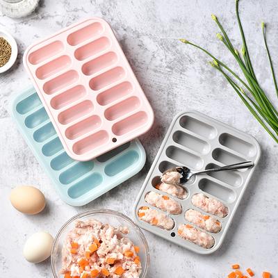 Форма для приготовления колбасы Без БФА Силиконовая колбасница Сделай сам Собака Ручной работы Ветчина Кухонные инструменты Кухонные аксессуары