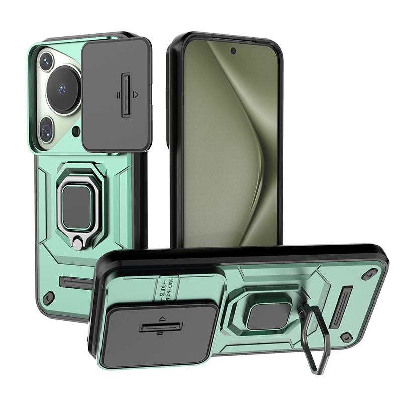 Слайд-камера Funda для Huawei Pura 70 Ultra Чехол для Huawei Pura 70 Pro + Plus Pura70 70Ultra Магнитное кольцо-подставка Защитная крышка