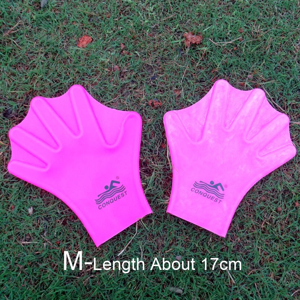 Мягкие силиконовые перепончатые перчатки для дайвинга для взрослых и детей, 100% силикон, лопатки для обучения плаванию, лягушачья ладонь, вспомогательное средство для плавания