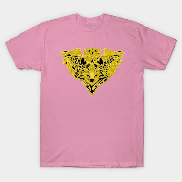 T Shirt Women Wolf Raven Harajuku Print Kawaii Tshirt Summer Short Sleeve Female T-Shirt Top Tee