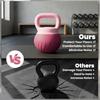 Soft Kettlebell, 8kg Kettle Bell with Anti-Slip Grip for Home Gym Weight Lifting and Strength Training