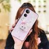 Модный пылезащитный чехол для телефона для VIVO V50 Lite 5G Global Вращающаяся подставка Зыбучие пески Водонепроницаемый Мультяшный ТПУ