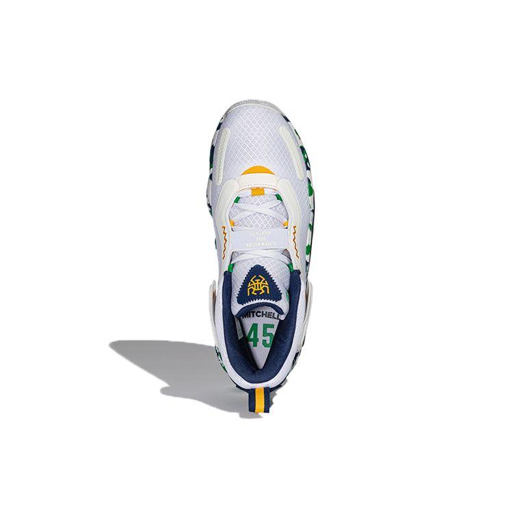 adidas ДОН. Выпуск №3 Мужские кроссовки GCA Utah Jazz White Cloud-White Team-Navy GV7258