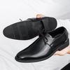 Мода Новый Мужской Однотонный Ремень Повседневная Обувь Удобная И Классическая Деловая Офисная Выставочная Туфля Модная Свадебная Обувь