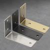 Stainless Steel Right Angle Triangle Bracket for Desk Shelves