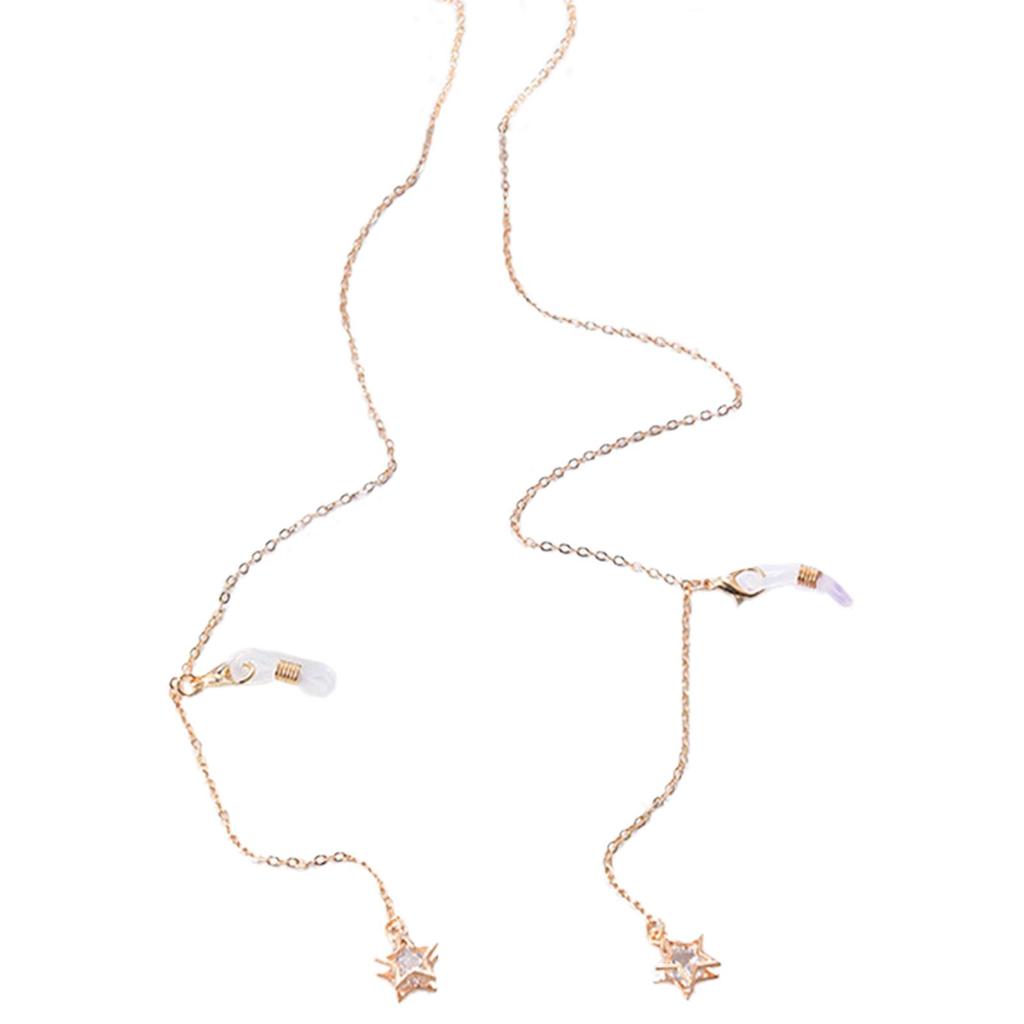 Reading Glasses Sunglasses Chain Eyeglasses Chain Eyewear Face Cover Retainer Lanyard Holder String Cord Mask Holders Chain