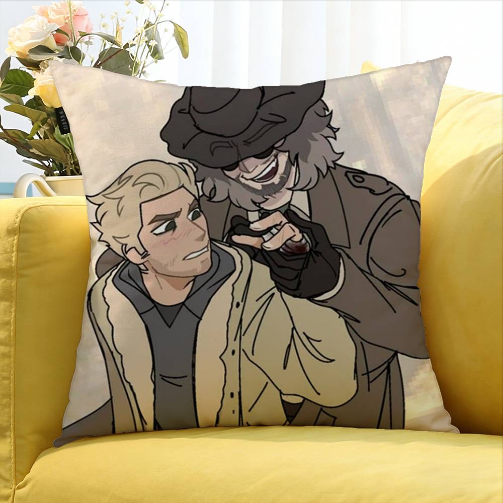 Karl Heisenberg Ethan Winters Wintersberg Various Sizes Square Pillow Case For Car Home Bedchamber Decor