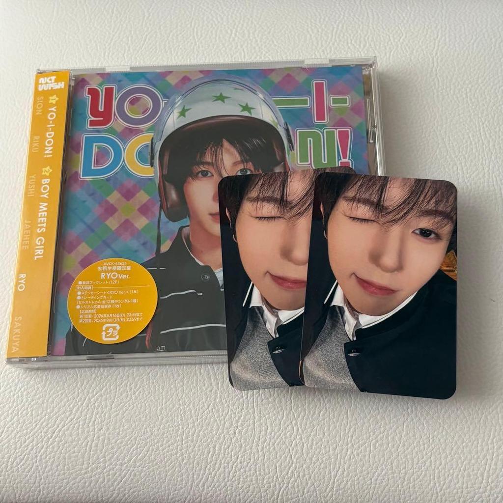 Used NCT WISH YO-I-DON! RYO Ver. CD w/ Photocard