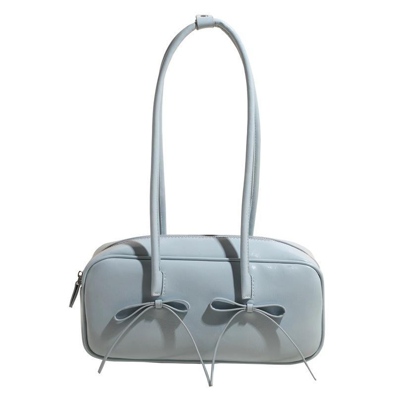 Модная, простая сумка для боулинга в стиле балета для женщин, универсальная, персонализированная и стильная сумка на одно плечо для поездок на работу