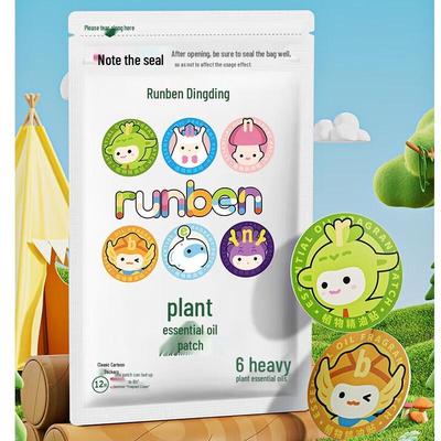 Классические мультяшные репеллентные пластыри от комаров Runben Dingding