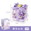 Moonlight Club Star Wish Fingertip Ring Box Assembled Building Blocks Toys Puzzle Microparticle Ornaments Girls' Holiday Gifts
