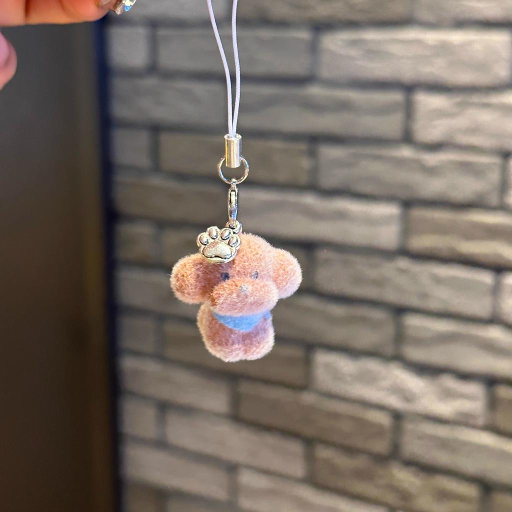 Милый 3D плюшевый кулон из смолы, мини-кукла, подвеска для мобильного телефона, аксессуары для DIY ювелирных изделий