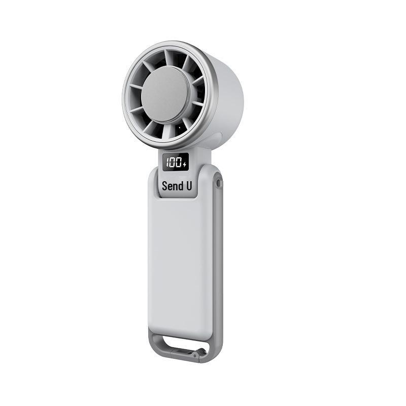 Portable USB Neck Fan N612: High-Speed Turbine Ice Pack for Outdoor Use