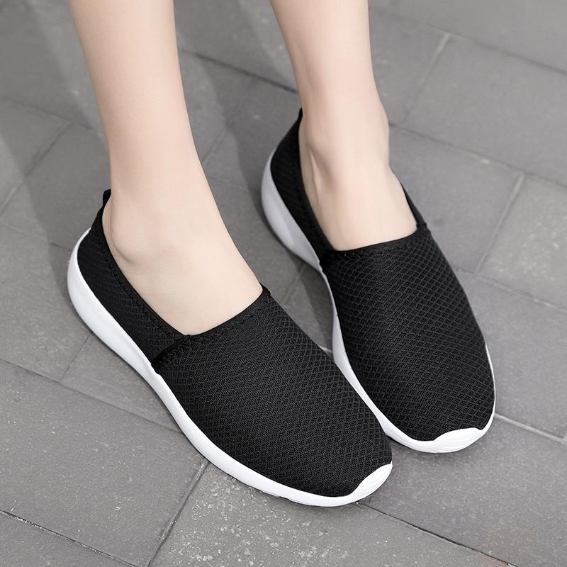 Женская дышащая обувь с сеткой, спортивная повседневная обувь, уличная обувь для фитнеса