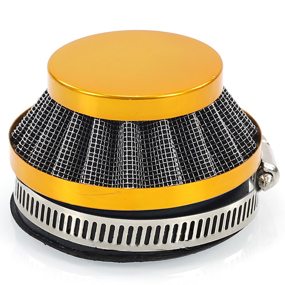 Универсальный мини-фильтр для впуска воздуха, карбюратор, сапун, алюминиевый сплав, высокопоточный впускной сетчатый воздухоочиститель для картинга, мотоцикла для бездорожья