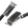 Stainless Steel Bristles Barbecue Cleaner Kit With Spatula BBQ Grill Cleaning Brush Scraper Cooking Tools Charcoal Duty Cleaner