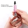 Portable Travel Perfume Bottle 5ml Bottom Fill Liquid Container Cosmetics Spray Dispenser Press Head