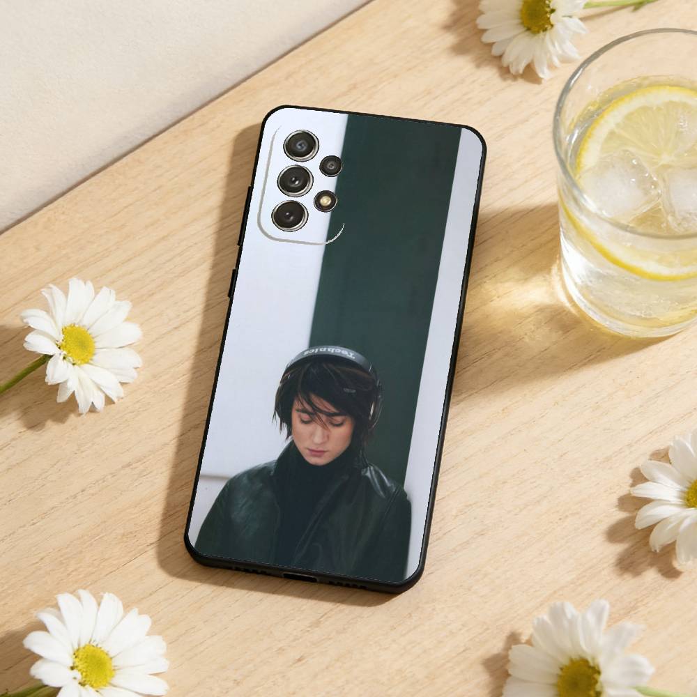 Z-Земфира Р-Рамазанова Чехол для телефона Vendetta для Samsung S25,S24,S21,S22,S23,S30,Ultra,S20,Plus,Другие Мягкий Черный Чехол