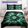 Werder Bremen Football Printed 3 Pieces Bedding Set, Comfortable Skin Friendly Bedroom Duvet Cover Set