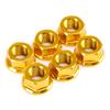 6x Rear Sprocket Nuts M10 X 1 Gold For Ducati 1098 1098S 1098R 1198 S 2007-2011